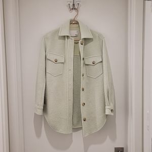 Aritzia Wilfred Ganna Jacket size xxs Mint green
